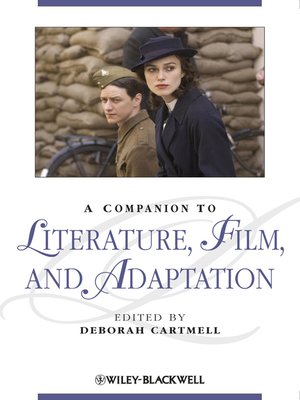 cover image of A Companion to Literature, Film and Adaptation